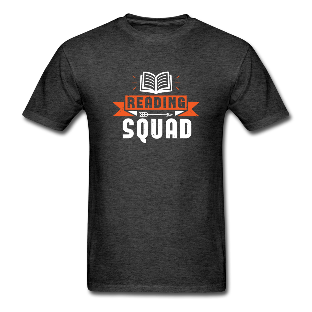 Unisex Classic Reading Squad T-Shirt - heather black
