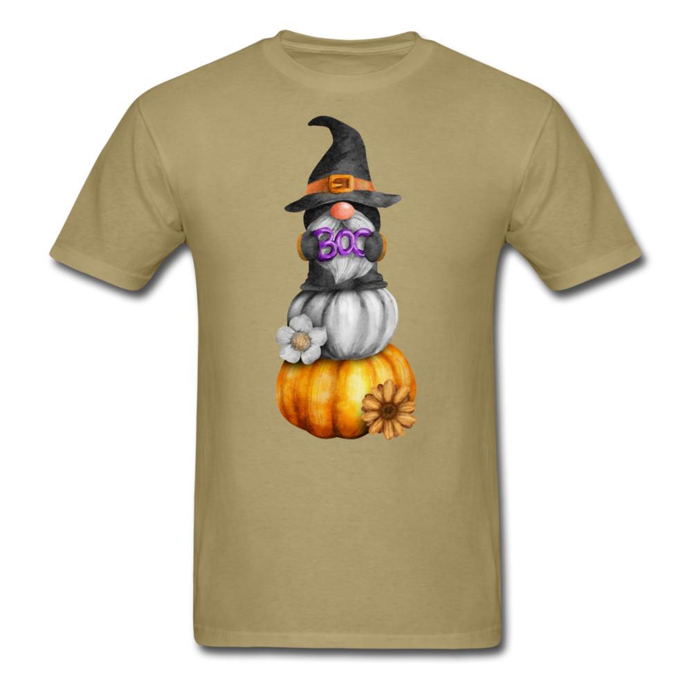 Unisex Classic Boo Gnome T-Shirt - khaki