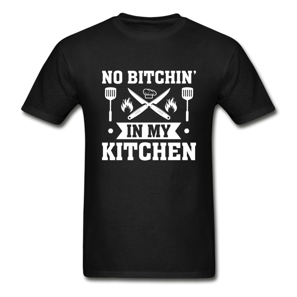 Gildan Ultra Cotton Adult No Bitchin' in My Kitchen T-Shirt - black