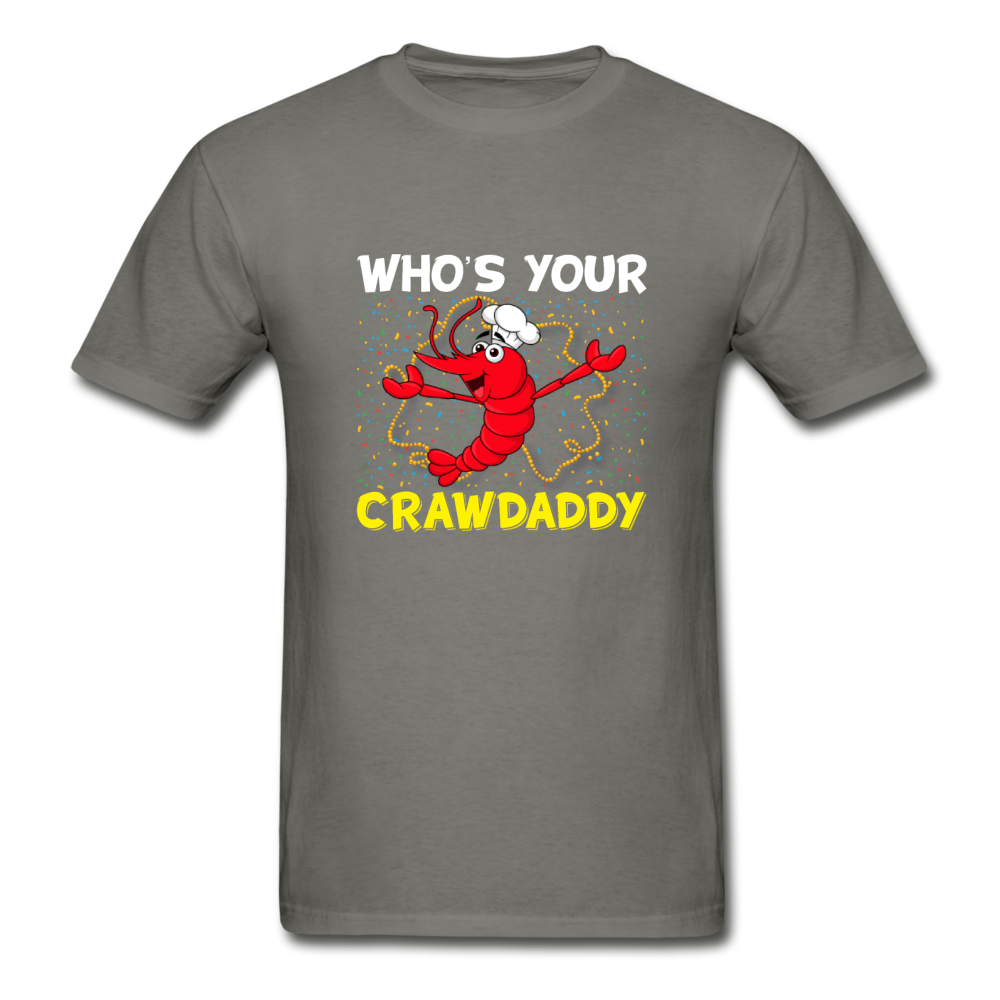 Gildan Ultra Cotton Adult Who's Your Crawdaddy T-Shirt - charcoal