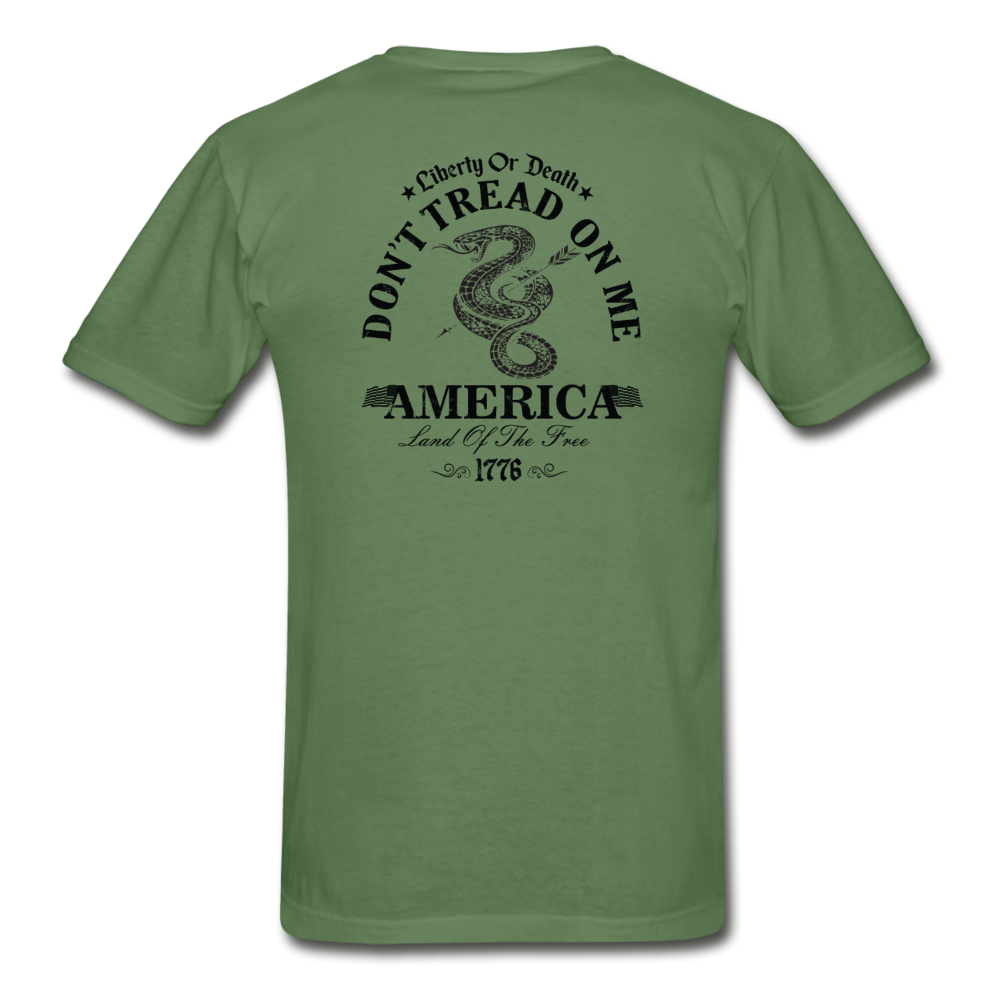 Limited Edition Gadsden Freedom (Gildan Ultra Cotton Adult T-Shirt) - military green