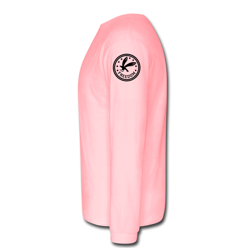 Limited Edition Gadsden Freedom (Men's Long Sleeve T-Shirt) - pink
