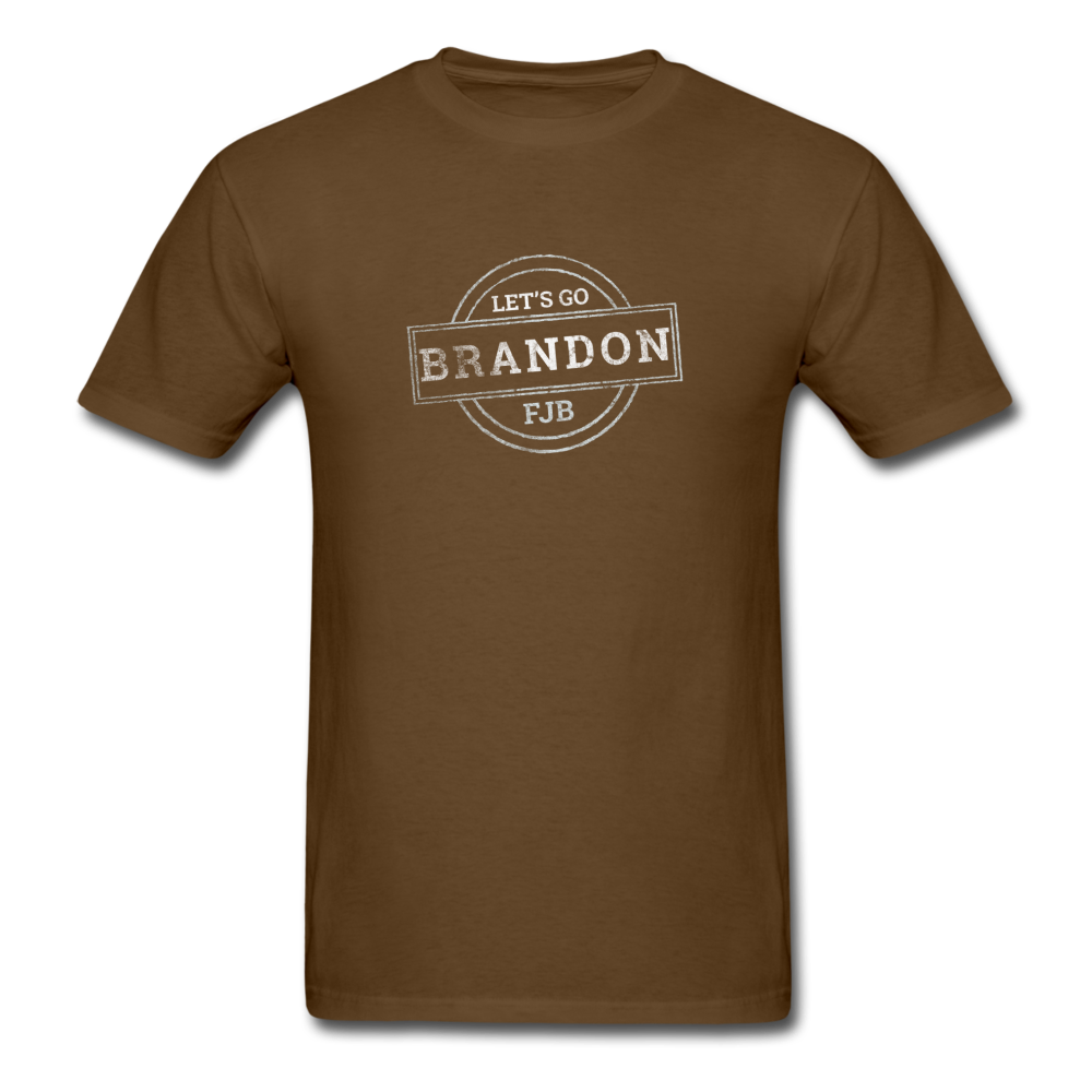 Let's Go, Brandon! T-Shirt (Light on Dark) - brown