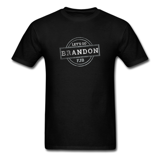 Let's Go, Brandon! T-Shirt (Light on Dark) - black