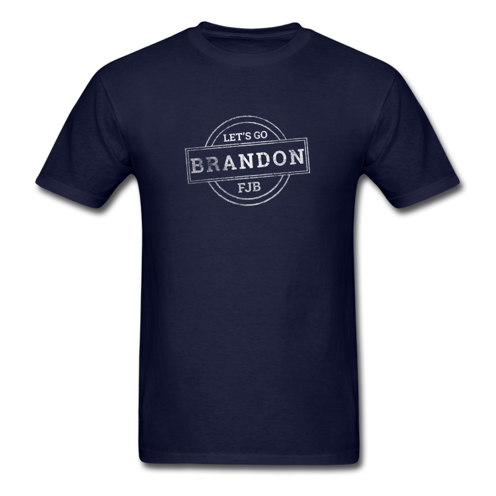 Let's Go, Brandon! T-Shirt (Light on Dark) - navy
