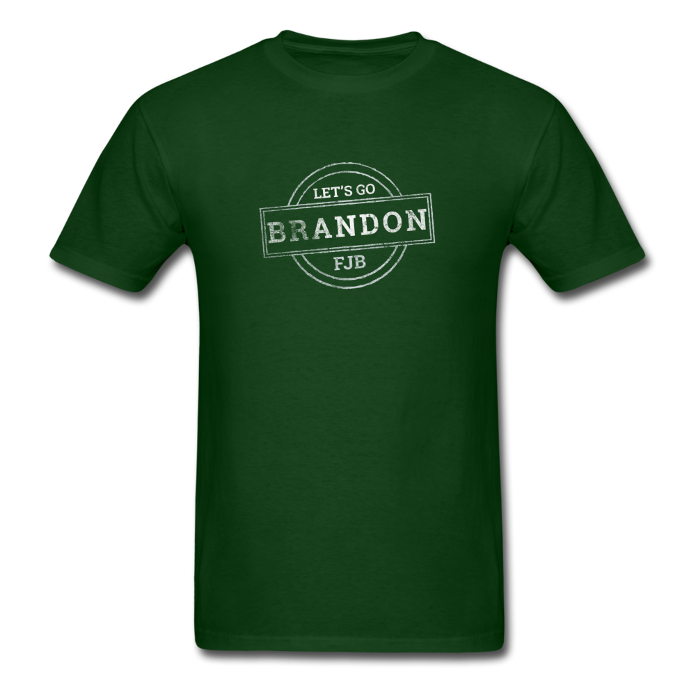 Let's Go, Brandon! T-Shirt (Light on Dark) - forest green