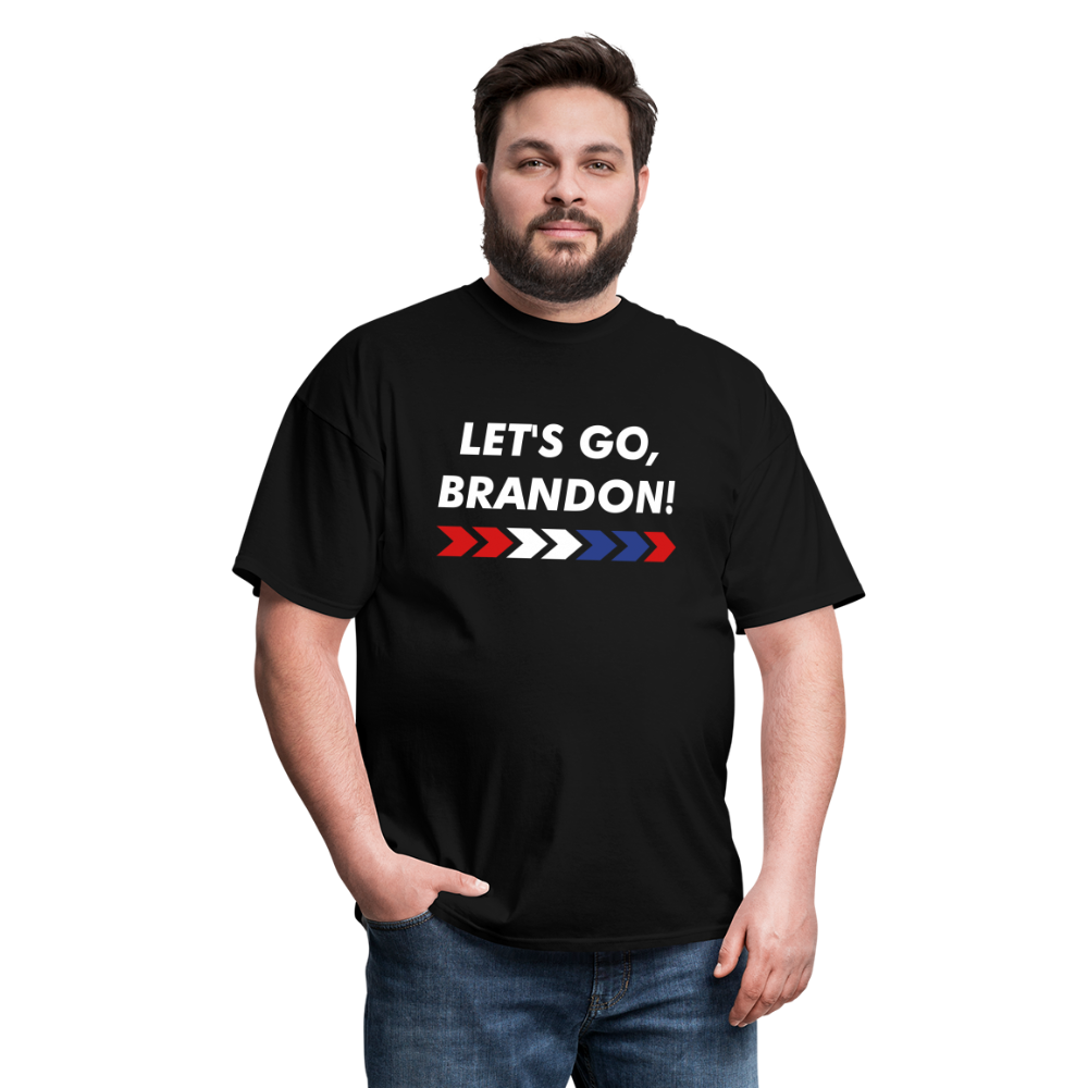 LET'S GO, BRANDON! Dark T-Shirt - black