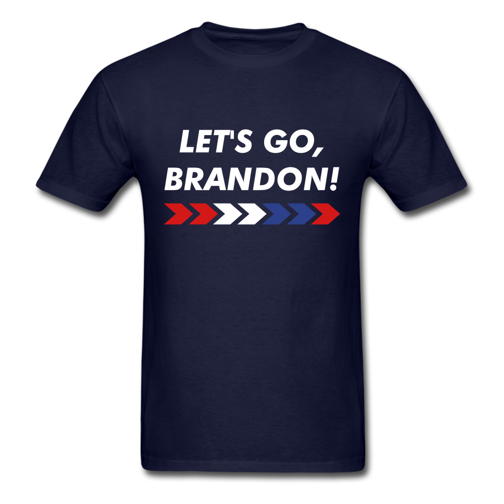 LET'S GO, BRANDON! Dark T-Shirt - navy