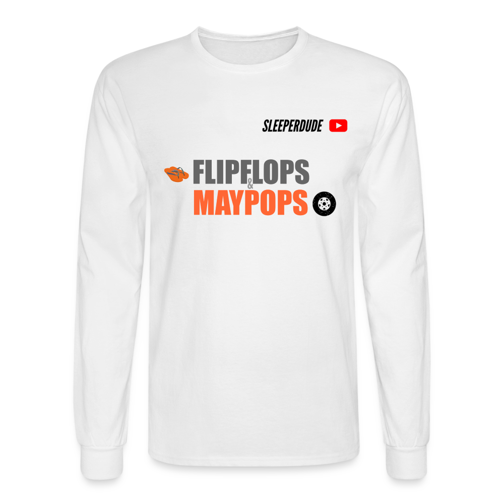 Men's Long Sleeve T-Shirt - white